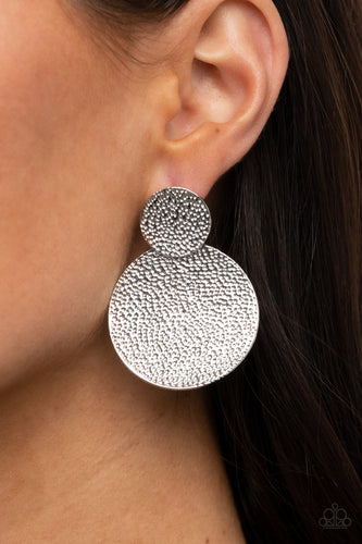 Refined Relic Earrings - Silver - SassyChicGlitz