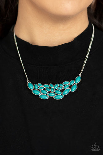 Eden Escape Necklace - Blue - SassyChicGlitz
