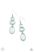 Load image into Gallery viewer, Tiers Of Tranquility Earrings - Blue - SassyChicGlitz
