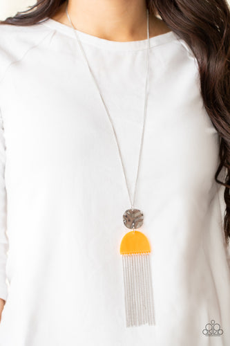 Color Me Neon Necklace - Orange - SassyChicGlitz