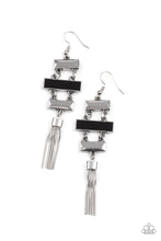 Load image into Gallery viewer, Mind, Body, and SEOUL Earrings - Black - SassyChicGlitz
