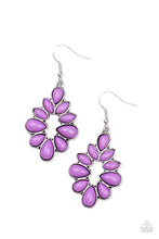 Load image into Gallery viewer, Burst Into TEARDROPS Earrings - Purple - SassyChicGlitz
