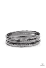 Load image into Gallery viewer, How Do You Stack Up? Bracelet - Black - SassyChicGlitz
