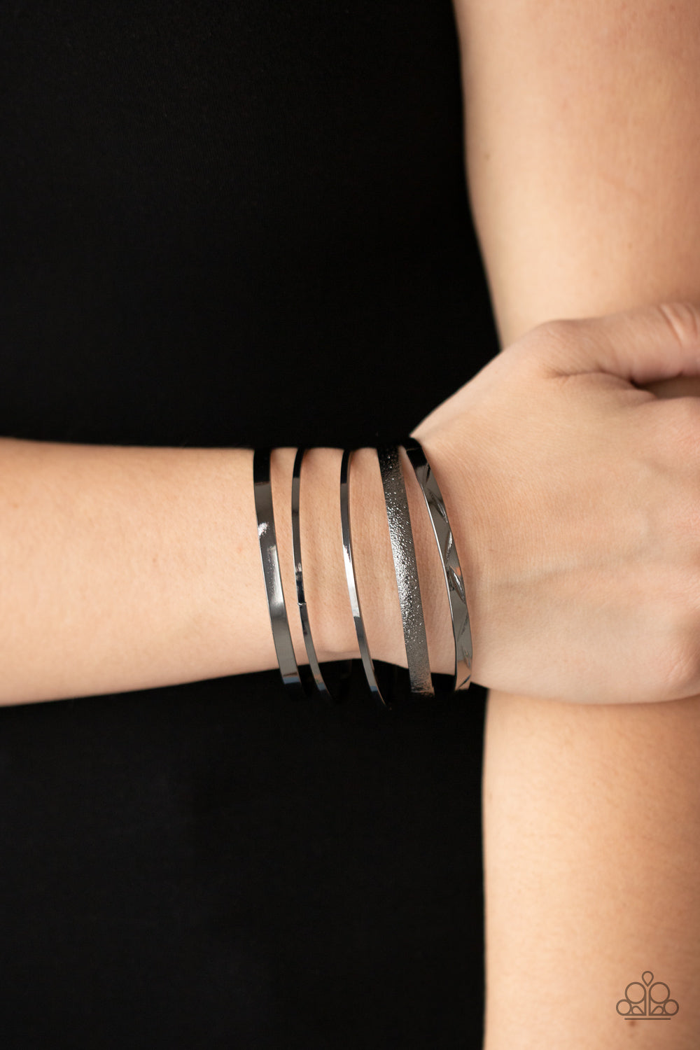 Stackable Style - Black - SassyChicGlitz