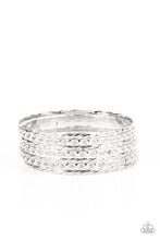 Load image into Gallery viewer, Back-To-Back Stacks - Silver - SassyChicGlitz
