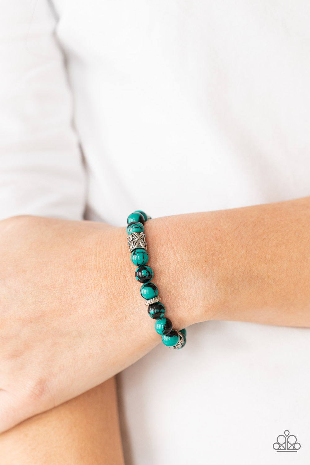 Garden Zen Bracelet - Green - SassyChicGlitz