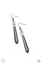 Load image into Gallery viewer, Sparkle Stream Earrings - Black - SassyChicGlitz

