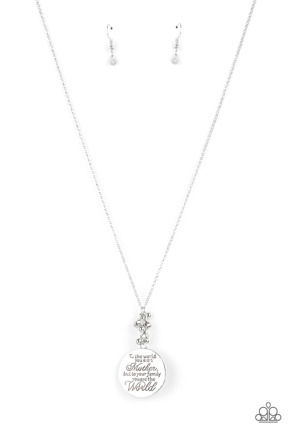 Maternal Blessings Necklace - White - SassyChicGlitz