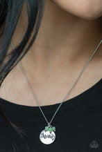 Load image into Gallery viewer, Warm My Heart Necklace - Green - SassyChicGlitz
