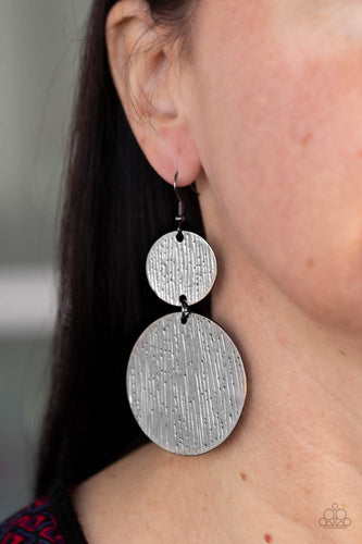 Status CYMBAL Earrings - Black - SassyChicGlitz