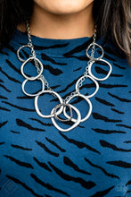 Load image into Gallery viewer, Dizzy With Desire Necklace - Silver - SassyChicGlitz
