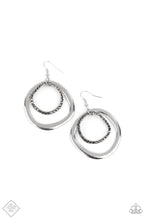 Load image into Gallery viewer, Spinning With Sass Earrings - Silver - SassyChicGlitz
