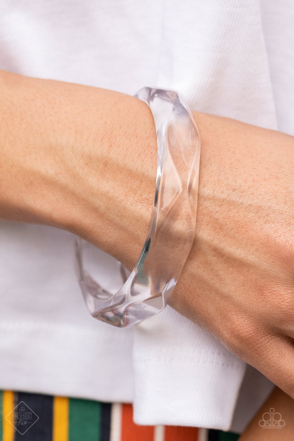 Clear-Cut Couture - White - SassyChicGlitz