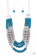 Load image into Gallery viewer, BEAD Your Own Drum Necklace - Blue - SassyChicGlitz
