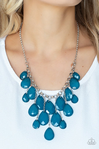 Front Row Flamboyance - Blue - SassyChicGlitz