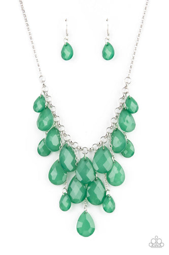 Front Row Flamboyance - Green - SassyChicGlitz