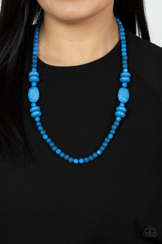 Tropical Tourist - Blue - SassyChicGlitz