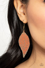 Load image into Gallery viewer, Leafy Luxury - Orange - SassyChicGlitz
