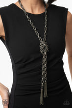 Load image into Gallery viewer, SCARFed for Attention - Gunmetal - SassyChicGlitz
